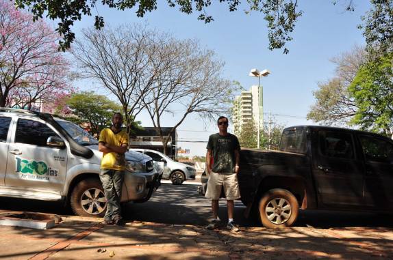 Reencontro com o Chico, primo do Rodrigo, em Campo Grande, capital do Mato Grosso do Sul